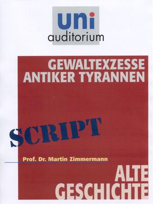 cover image of Gewaltexzesse antiker Tyrannen